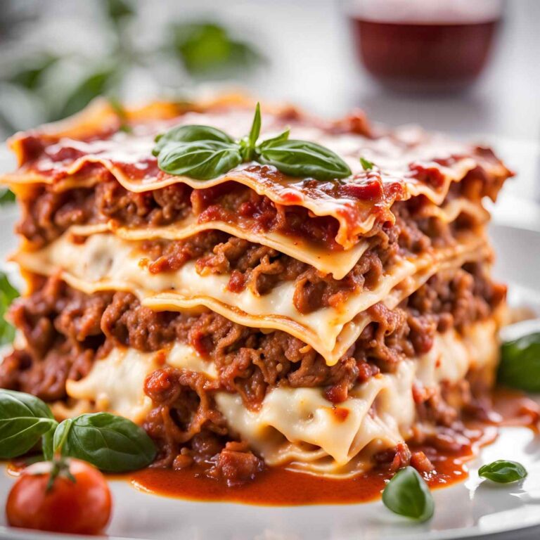 Beef Lasagna